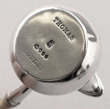 Antique Silver Miniature Brandy Saucepan - Richard Sibley, Thomas of Bond Street
